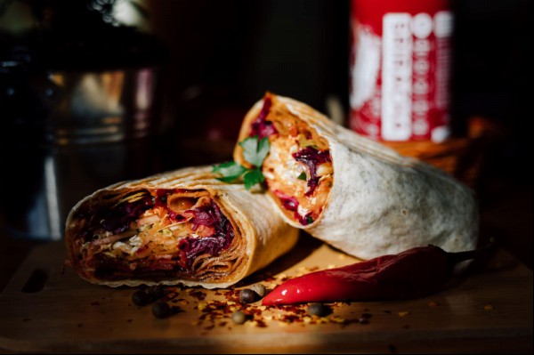3.Efes Tarnow - kebab w tortilli